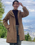 【安田美沙子さん着用】ウォーマル中綿フーデッドコート